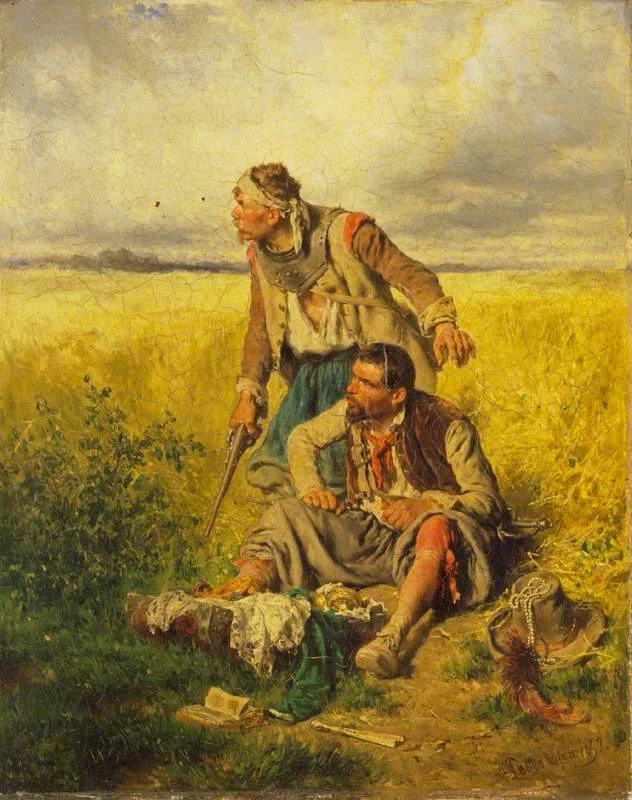 Ladri in un campo di grano - Collezione Wallace, Westminster